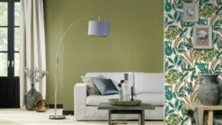 Tapete Vlies Rasch Uni Textil Kaki-grün 484755 -Haus Dekoration Tapete Vlies Rasch Uni Textil kaki gruen 484755 63211653 1