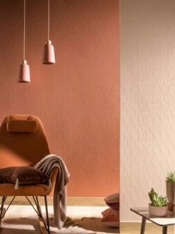 Tapete Vlies Karo Grafik Hellrosa 36879-6 -Haus Dekoration Tapete Vlies Raute Grafik hellrosa 36879 6 190791 1