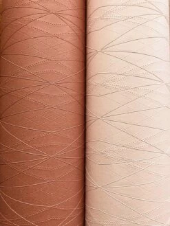 Tapete Vlies Karo Grafik Hellrosa 36879-6 -Haus Dekoration Tapete Vlies Raute Grafik hellrosa 36879 6 190791 3