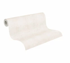 Tapete Vlies Streifen Striche Creme Metallic 38026-1