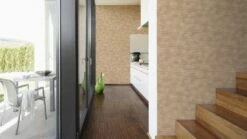 Tapete Vlies Architects Paper Used Beigebraun Glanz 95893-1 -Haus Dekoration Tapete Vlies Struktur Uni beigebraun Metallic 95 2