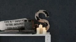 Kindertapete Mandala Schmetterlinge Schwarz Glanz 35816-2 -Haus Dekoration Tapete Vlies Tropen Floral Pop Art schwarz Metal 3