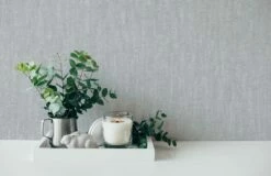 Tapete Vlies Uni Vintage Grau Glanz 38205-6 -Haus Dekoration Tapete Vlies Uni Vintage grau Glanz 38205 6 63209752 1