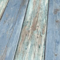 Tapete Vlies Vintage Holz-Optik Blau Braun 10200-08 -Haus Dekoration Tapete Vlies Vintage Holz Optik blau braun 10200 08 63209921 2