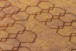 Tapete Vlies Grafisch Muster Orange Kupfer 37424-3 9 Tapete Vlies Grafisch Muster Orange Kupfer 37424-3 -Haus Dekoration Tapete Vlies engmaschige Grafik orange kupfer 37424 3 63202532 3