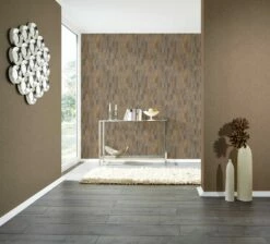 Tapete Vlies Feder-Motiv Beige Grau Gold 37373-5 -Haus Dekoration Tapete aus Vlies Feder Motiv beige grau gold 373735 63202881 3