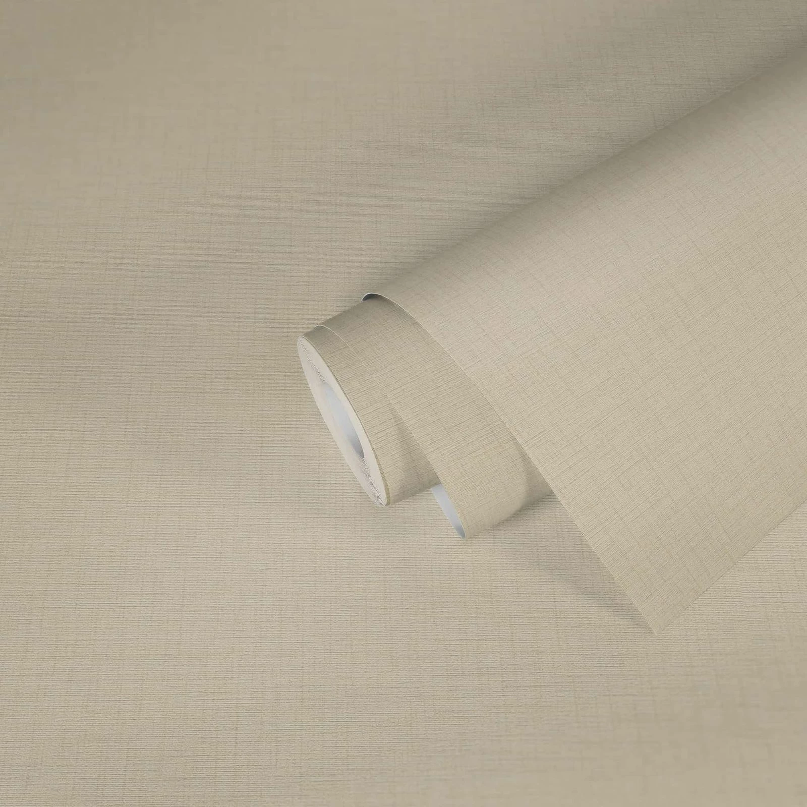 Tapete Vlies Einfarbig Leinen Creme 38713-1 3 Tapete Vlies Einfarbig Leinen Creme 38713-1