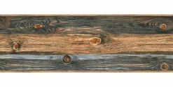 Tapetenborte Bordüre Holzmaserung Graubraun AS 9060-14