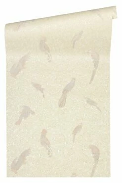 Versace Home Tapete Barock Vögel Creme Metallic 370535 -Haus Dekoration Versace Home IV Vinyltapete Barock Voegel creme weiss Metallic 370535 63200293 2