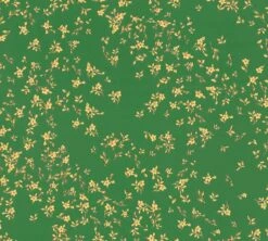 Versace Home Tapete Blumenregen Grün Gold Glanz 935856
