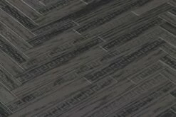 Versace Home Tapete Fischgrät Schwarz Glanz 370514 -Haus Dekoration Versace Home IV Vinyltapete Ornamente Fischgraet schwarz Glanz 370514 63200282 1