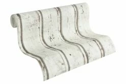 Vlies Tapete Holzoptik Holzbrett Weiß Lutèce 95370-1