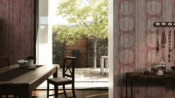 Vlies Tapete Holzplanken Optik Rot Bunt AS Creation 36460-1 -Haus Dekoration Vlies Tapete Holzplanken Optik rot bunt AS Creatio