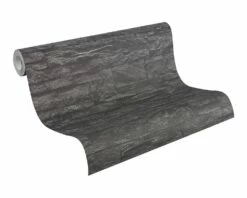 Vlies Tapete Steinoptik Schwarz AS Creation 7071-23 -Haus Dekoration Vlies Tapete Steinoptik schwarz AS Creation 7071 1