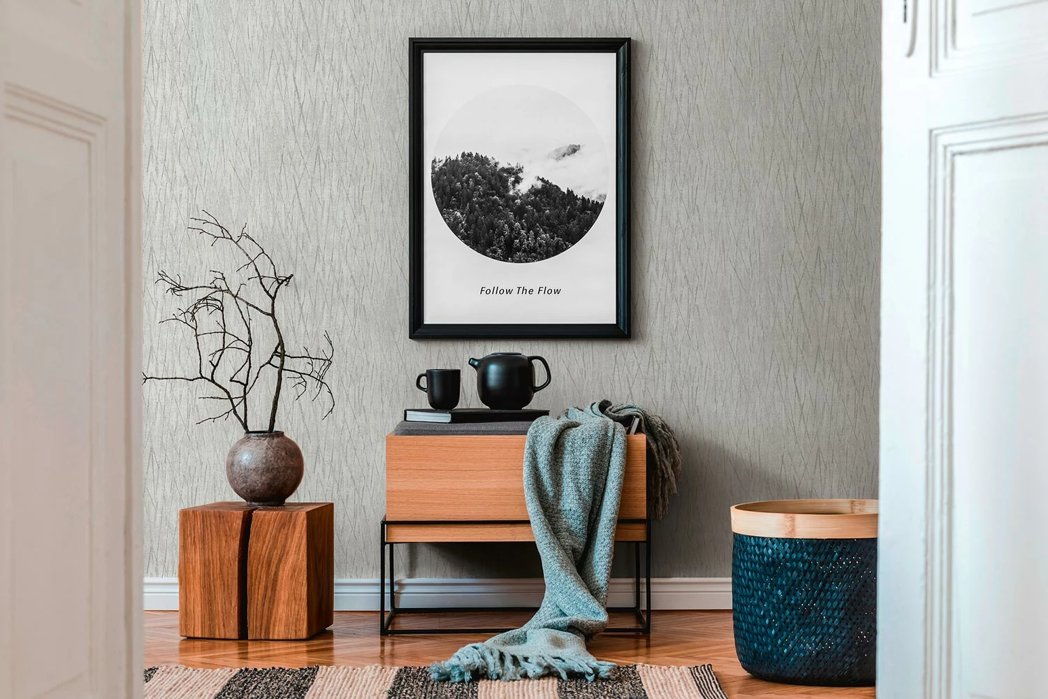 Vliestapete 385987 Struktur Grau Silber Metallic 7 Vliestapete 385987 Struktur Grau Silber Metallic – Bild 5