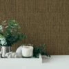 Vliestapete 386126 Gewebe Braun -Haus Dekoration Vliestapete 386126 Gewebe Braun 63212621 3
