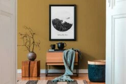 Vliestapete 386136 Textil Optik Gelb -Haus Dekoration Vliestapete 386136 Textil Optik Gelb 63212628 2