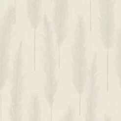 Vliestapete 386311 Pampasgras Grau Weiß -Haus Dekoration Vliestapete 386311 Pampasgras Grau Weiss 63212643