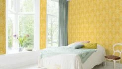 Rasch Tapete Trianon Klassik Barock Gelb 570847 -Haus Dekoration Vliestapete Damast Barock gelb Glanz Rasch 570847 63212832 2