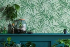 Vliestapete Ivy Farne Grün 82273 Novamur -Haus Dekoration Vliestapete Ivy Blaetter Gruen 82273 Novamur 63213314 3