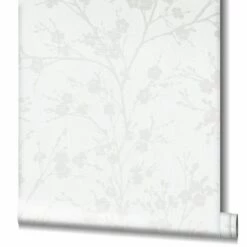 Vliestapete Ivy Floral Weiß 82313 Novamur -Haus Dekoration Vliestapete Ivy Struktur Floral Weiss 82313 Novamur 63213352 2