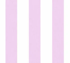 Vliestapete Kinder Blockstreifen Rosa Weiß 38148-1