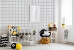 Vliestapete Kinder Kariert Beige Grau Weiß 38122-1 -Haus Dekoration Vliestapete Kinder Kariert beige grau weiss 38122 1 63208435 1