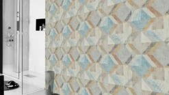 Rasch Vliestapete Grau Beige Dreiecke Grafik 311907