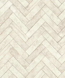 Rasch Vliestapete 499117 Backstein Optik Weiß Grau