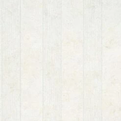 Vliestapete Streifen Putz Cremeweiß Silber Metallic 56833