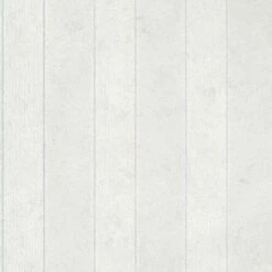 Vliestapete Streifen Putz Perlweiß Silber Metallic 56852