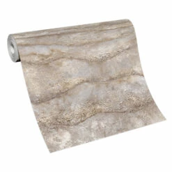 Vliestapete Beton Optik 3D-Effekt Grau Braun 10299-32 -Haus Dekoration Vliestapete Wellen Muster 3D Optik Grau Braun 10299 32 63216299 2